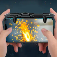 G5 Mobile Game Controller For PUBG Game Button Trigger Shooter Aim Fire Button Gamepad Compatible For Android/ios Smart Phones