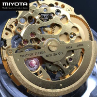 MIYOTA Golden 8N24 Mechanical Movement Japan CITIZEN Geninue Parts for Luxury Brand Watch Top Quality Watch Replacements