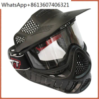 High Strength Paintball Mask Or Airsoft Tactical Mask With Dedicated  Reinforced PC Lens Goggle