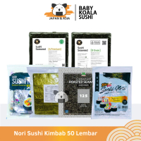 SUSHI NORI Kimbab 50 Lembar Halal | Manjun Youngshin Sakao Tokinori Java Super Food Nico | Nori Gimb