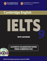 Cambridge IELTS 9 Self-study Pack (Student\'s Book with Answers and Audio CDs (2)) 1/e ESOL  Cambridge