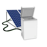 Factory Direct Wholesale Price solar freezer Solar Dc Freezer solar fridge freezer For home use
