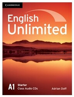English Unlimited A1 Starter Class Audio CDs (2) 1/e Doff  Cambridge