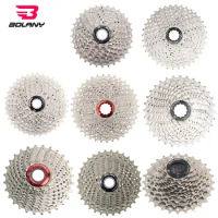 Bolany Bicycle Cassette 8S 9S 10S 11Speed 11-25 11-28 11-32 11-36T Bike Road MTB Freewheel Cogs Sprocket Compatible 105 R8000 R7
