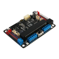 Micro:Bit Driver Board Extension Board Graphical for Python Programming Microbit Drive Board (Horizontal Plug)