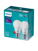 หลอดไฟ LED ESS Dl E27 6500K แพ็ค 2 หลอด 7 วัตต์