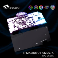 Bykski GPU Water Cooling Block For MAXSUN RTX 3080 Ti icraft GM OC Graphics Card ,VGA Cooler Copper Radiator N-MX3080TIGMOC-X