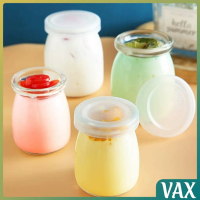 VAX กระปุกพุดดิ้ง พร้อมฝาปิด 100ml 150ml 200ml สําหรับใส่อาหารเด็ก โยเกิร์ต ของหวาน Pudding Bottle