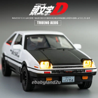 Die Cast AE86 Skala 1:32 Tarik Belakang Dengan Cahaya Dan Bunyi Diecast AE 86 Hobi