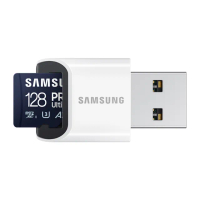 【SAMSUNG 三星】PRO Ultimate microSDXC UHS-I U3 A2 V30 128GB記憶卡 含高速讀卡機 公司貨(MB-MY128SB)