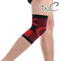Tric 護膝-紅色1雙 PT-G21 台灣製造 專業運動護具