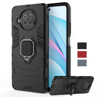 For Xiaomi Mi 10i 5G Case Shockproof Bumper Magnetic Ring Holder Silicone Armor Phone Back Cover For Xiaomi Mi 10i 10T Lite Case