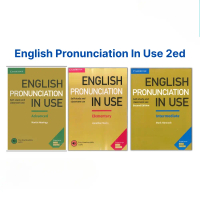 Sách English Pronunciation in Use 2nd Edition: Elementary/ Intermediate/ Advanced - đen trắng