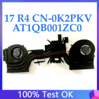 0K2PKV K2PKV CN-0K2PKV Radiator Fan For Dell Alienware 17 R4 Heatsink AT1QB001ZC0 100% Working Well