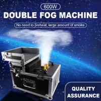 600w Double Fog Machine Disco Smoke Machine Stage Fog Machine DJ Fog Machine DMX512 Control Smoke Machine Professional