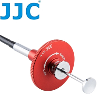 【JJC】撞針機械式快門線TCR-70R紅色(長70公分 自鎖式 頂針式機械式快門線)