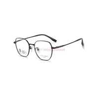 WHITE LABEL WL1014 Kacamata Premium Frame Oversize Fashion Executive Black