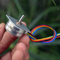 Mini Four-phase Five-wire Stepping Motor 25MM Micro 25 SPG0001 15 Degrees Stepper Motor Toy Engine