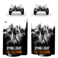 Dying Light PS5 Standard Disc Edition Skin Decal Cover for PlayStation 5 Console &amp; Controller PS5 Disk Skin Sticker Vinyl
