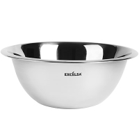 《EXCELSA》不鏽鋼打蛋盆(0.5L) | 不鏽鋼攪拌盆 料理盆 洗滌盆 備料盆