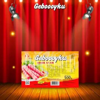 GEBOOOYKU SOSIS AYAM MERAH 500GR ISI 20 PCS