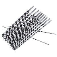 Auger Drill Bit Extra Long 6mm–28mm – Mata Gerudi Untuk Kayu Keras & Plywood