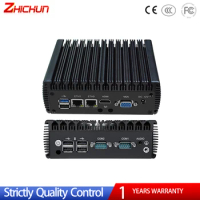 ZHICHUN Mini PC Intel Quad Core I7 Gaming Computer Celeron J4125 PC Desktop Computer PC portable Mini computer