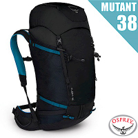 美國 OSPREY 新款 MUTANT 38 輕量多功能健行登山背包_黑 R