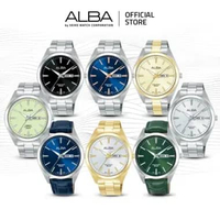 Alba Jam Tangan Pria AJ6202 AJ6204 AJ6205 AJ6207 AJ6209 AJ6211 AJ6213 AJ6215 Quartz Collection AJ620