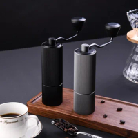 Beeman Stainless Manual Coffee Grinder Hand Coffee Grinder Portable Adjustable Coffee Bean Grinder Kitchen Tools Accessories