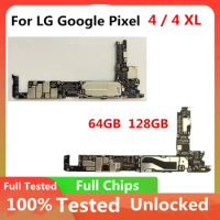 For Google Pixe4 Pixel 4 XL 4XL 64GB 128GB Unlocked Main Logic Board Without Face ID Original Motherboard Circuits Full Chip