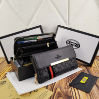 BAMBEG - Dompet panjang Kancing Full Free Box - WALLET PANJANG/DOMPET MURAH/DOMPET WANITA RES 1 FREE