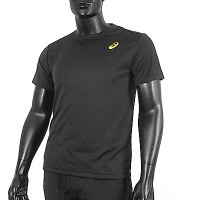 Asics [2031E609-001] 男 短袖 上衣 T恤 運動 慢跑 路跑 訓練 吸濕 快乾 透氣 亞瑟士 黑
