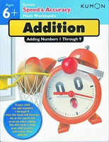Kumon Speed and Accuracy Adding Numbers 1-9 Buku Matematika
