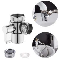 Switch Faucet Adapter Kitchen Sink Splitter Diverter Valve Water Tap Connector for Toilet Bidet Shower Kitchen Nozzle Accessorie