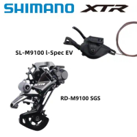 SHIMANO XTR SL-M9100 Right RD-M9100 SGS 12 Speed Shifter Rear Derailleur Original For Mountain Bikes Riding Parts