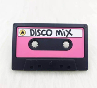 Disco Mix teether / gigitan bayi bentu kaset musik