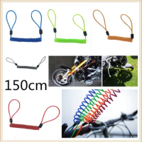 150cm motorcycle burglar alarm reminder rope spring pull wire for HONDA CB1100 GIO special CRF1000L AFRICA TWIN CBF1000 A CB600F