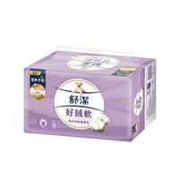 Kleenex 舒潔 好絨軟抽取式衛生紙-棉花萃取精華乳 (90抽/8包/串)【杏一】《新舊包裝隨機出貨》
