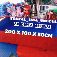 TERPAL KOLAM IKAN UK 2X1X50CM TYPE A8 TEBAL