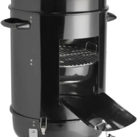 COS-118, Vertical Charcoal Smoker,18" universal adjustablestainless steel grill weber grill accessories charcoal stove