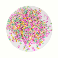 DIY Slime Supplies Filler Sea Fish Mixed Polymer Clay Slices Sprinkles