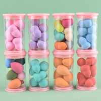 8Pcs Mini Makeup Egg Face Beauty Makeup Sponge Blender Cosmetics Powder Puff Dry and Wet for Foundation Cream Concealer with Box