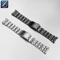 Precision steel strap for CITIZEN watch AT9031/AT9036/AT9037/AT9038/9018 series curved steel strap watch strap 23mm