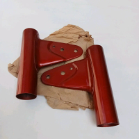 kupingan coper shock depan atas cover upper warna merah R/H kanan kiri set Yamaha rs100 RS 125 origi