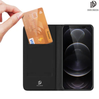 DUXDUCIS Skin Pro Series For APPLE iPhone SE2022 7 8 Plus X XS MAX 11 12 13 14 15 PRO MAX Mini Flip Cover Leather Wallet Case