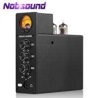 Nobsound HiFi Valve Tube Preamp Bluetooth 5.1 Recevier Stereo Audio Headphone Amplifier APYX-HD with VU Meter