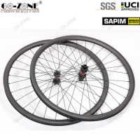 Carbon MTB Wheels 27.5er Sapim DT Swiss 240 Light MTB Bike Wheels Quick Release / Thru Axle / Boost 27.5 MTB Wheelset