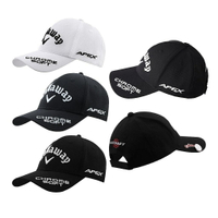 Callaway 高爾夫帽子 夏季 戶外運動 吸汗透氣 鴨舌帽 可自由調整 LQgU