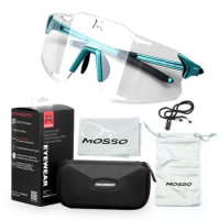 MOSSO Cycling Glasses Mens Women Mtb Road Bicycle Eyewear New Photochromic Outdoor Sports Bike Sunglasses Goggles UV400 22g
